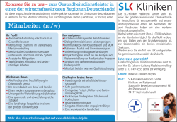 SLK-Klinken Heilbronn GmbH: Mitarbeiter