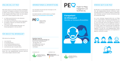 Projektflyer Kompetent im Ehrenamt