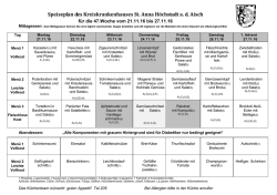 21.11.16–27.11.16 - Kreiskrankenhaus St. Anna