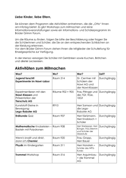 Infotag der Otto-Hahn-Europaschule - Otto-Hahn