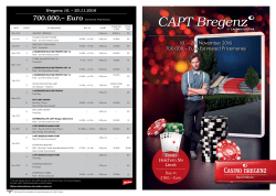 CAPT Bregenz - Casinos Austria