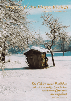 113. Ausgabe November 2016_Pfarrblatt