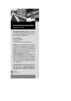 Geomatikerin/Geomatiker