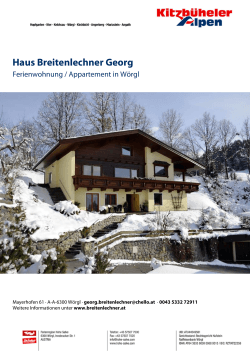 Haus Breitenlechner Georg in Wörgl