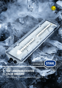 LED-Langfeldleuchten EXLUX 6002/6402