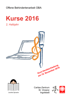 Kursheft 2016 II (1,2MB pdf). - Caritas