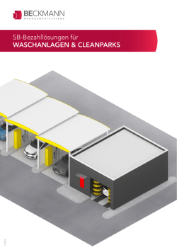 SB-Bezahll&ouml;sungen f&uuml;r WASCHANLAGEN