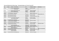 Der Narrenfahrplan ist fertig gestellt und steht hier zum