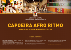 Erwachsene - capoeira afro ritmo
