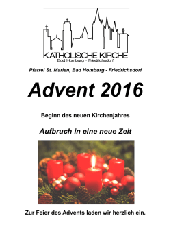 Advent 2016 - St. Marien