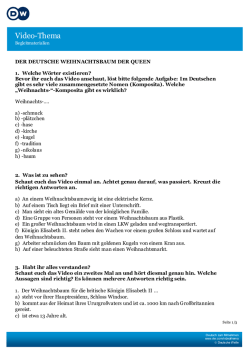 Video-Thema - Deutsche Welle