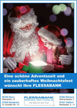Eine schöne Adventszeit und ein zauberhaftes