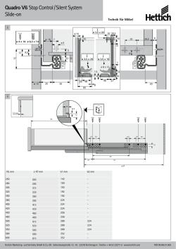 Quadro V6 Stop Control/Silent System Slide-on