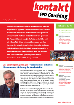 termin 2016 - SPD Garching