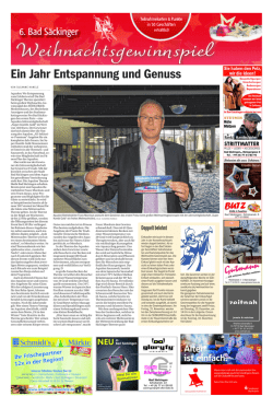 Ein Jahr Entspannung und Genuss