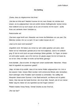 Judith Pallitsch 1 Der Zwilling