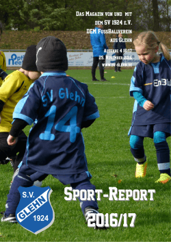 sport-report - SV 1924 Glehn eV