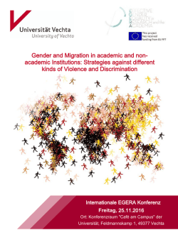 Internationale EGERA Konferenz