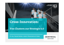 Cross-Innovation: Von Clustern zur Strategie 4.0
