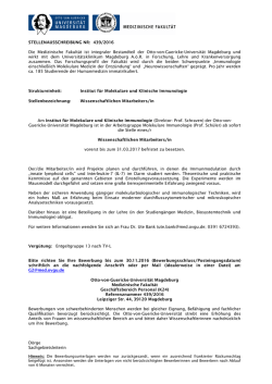 Institut f&uuml;r Molekulare und Klinische Immunologie - Otto