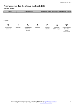 Programm als PDF herunterladen