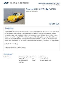 Porsche 911 2.4 E "Oilflap" (1972) 73 911 EUR
