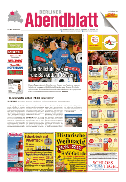 ImRollstuhlgegen dieBasketball-Riesen