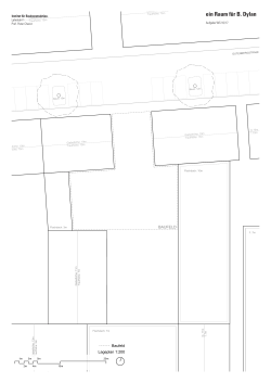 Lageplan Modell