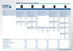 GWE Geothermiesch&auml;chte - gwe