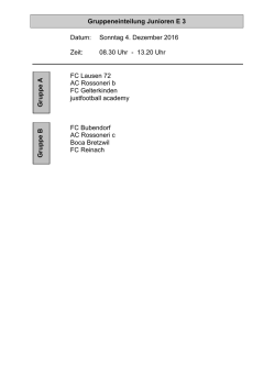Jun E 3 - FC Lausen
