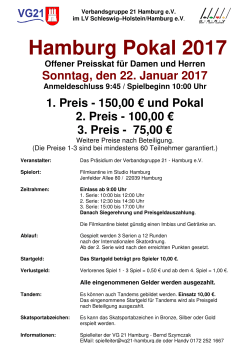 Hamburg Pokal - vg21