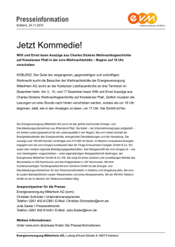 Jetzt Kommedie!