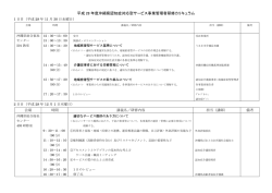 認知症対応型サービス事業管理者研修カリキュラム（PDF
