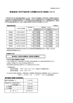 （平成28年12月検針分）
