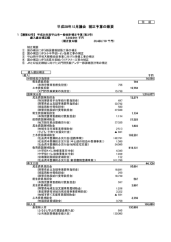 資料1-2補正予算概要（PDF：233KB）