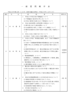 平成28年第4回（12月）