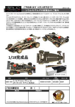 1/18完成品 - ビーバーコーポレーション