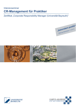 Informationsbrosch&uuml;re - Campus-Akademie