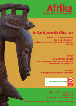 Im Kampf gegen die Bilharziose