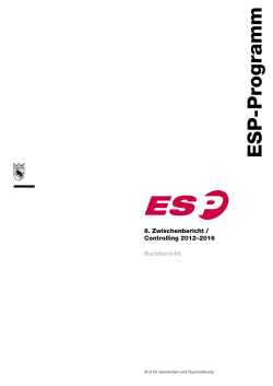 ESP-Programm - Kanton Bern