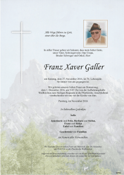Parte Galler Franz Xaver.cdr