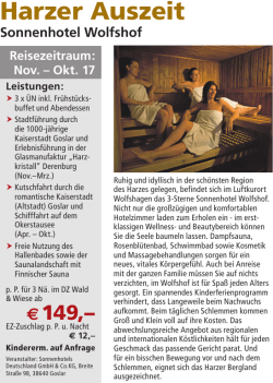 Harzer Auszeit - Landeszeitung.de