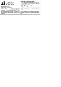 Dipl.-Bauingenieur (m/w) - Bayerische Staatszeitung