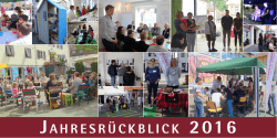 jahresr&uuml;ckblick 2016 - Soziale Stadt Gablenberg