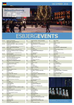 Esbjerg Events Dezember