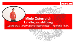 Informationstechnologie &ndash; Technik (w/m)