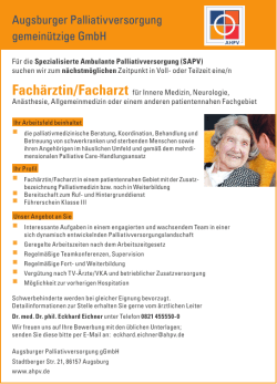 Augsburger Palliativversorgung gemeinützige GmbH