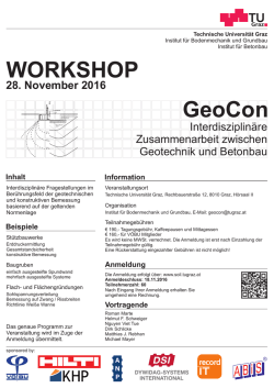 Informationen zum Event