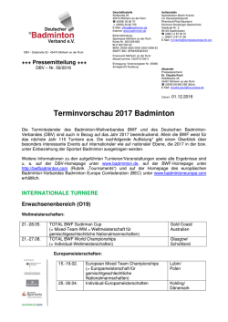 Terminvorschau 2017 zum herunterladen