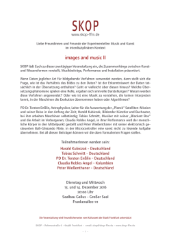 Infos und Programm
